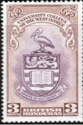British Honduras 1951 British West Indies University College SG 176 Fine Mint