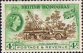British Honduras 1953 SG 182 Pine Industry Fine Mint