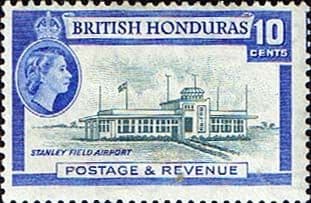 British Honduras 1953 SG 184 Stanley Field Airport Fine Mint