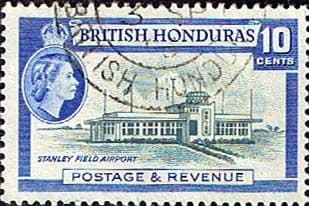 British Honduras 1953 SG 184 Stanley Field Airport Fine Used