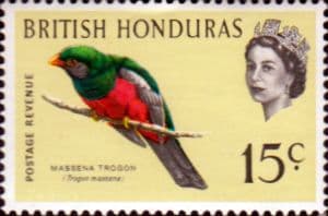 British Honduras 1962 Birds SG 208 Fine Mint