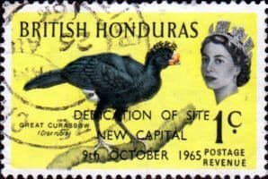 British Honduras 1964 Overprints SELF GOVERNMENT SG217 Fine Used