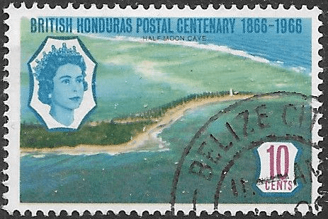 British Honduras 1966 Postal Centenary SG 236 Fine Used