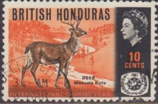 British Honduras 1967 Tourist Year SG 247 Fine Used