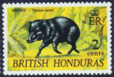 British Honduras 1968 WildLife SG 257 Fine Mint