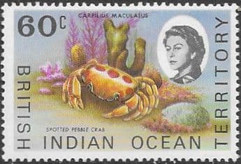 British Indian Ocean Territory 1968 Marine Life SG 23a Fine Mint
