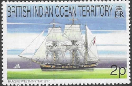 British Indian Ocean Territory 1999 Ships SG 224 Fine Mint