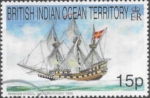 British Indian Ocean Territory 1999 Ships SG 225 Fine Used