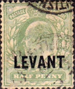 British Levant 1905 British Currency SG L1 Good Used