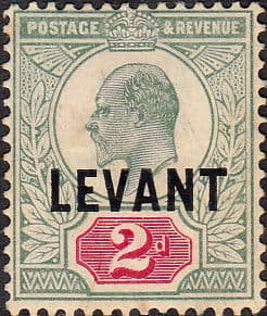 British Levant 1905 British Currency SG L4a Good Mint