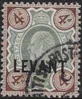 British Levant 1905 British Currency SG L7 Fine Used