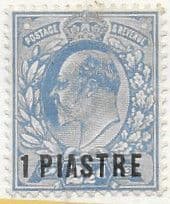 British Levant 1905 Turkish Currency SG 13 Fine Mint