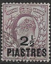 British Levant 1910 Turkish Currency SG 24 Fine Mint