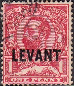 British Levant 1911 British Currency SG L13 Fine Used