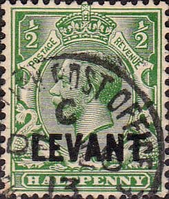 British Levant 1911 British Currency SG L16 Good Used