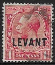 British Levant 1911 British Currency SG L17 Fine Used