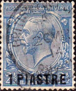 British Levant 1913 Turkish Currency SG 36 Fine Used