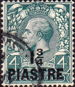 British Levant 1913 Turkish Currency SG 38 Fine Used