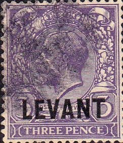 British Levant 1921 British Currency SG L19 Fine Used