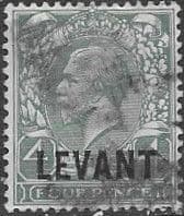 British Levant 1921 British Currency SG L20 Fine Used