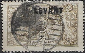 British Levant 1921 British Currency SG L24 Good Used