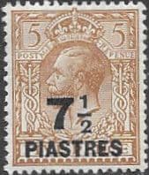 British Levant 1921 Turkish Currency SG 45 Fine Mint