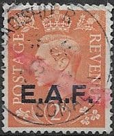 British Post Offices East Africa Force 1943 SG S2 Fine Used