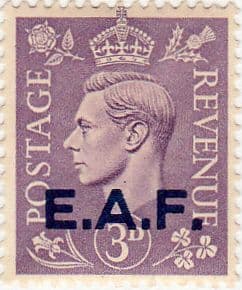 British Post Offices East Africa Force 1943 SG S4 Fine Mint