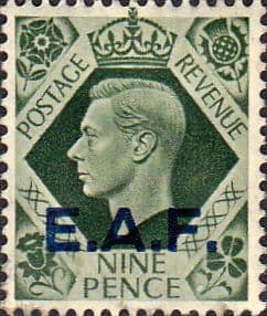 British Post Offices East Africa Force 1943 SG S7 Fine Mint