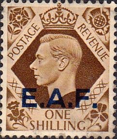 British Post Offices East Africa Force 1943 SG S8 Fine Mint