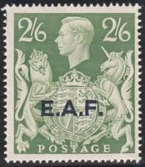 British Post Offices East Africa Force 1943 SG S9 Fine Mint