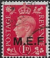 British Post Offices in Africa Middle East Force 1942 SGM 1 Fine Mint