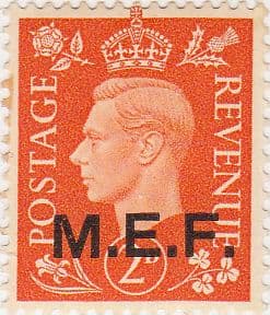 British Post Offices in Africa Middle East Force 1942 SGM 2 Fine Mint