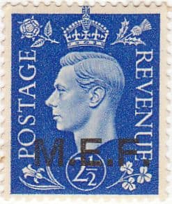 British Post Offices in Africa Middle East Force 1942 SGM 3 Fine Mint