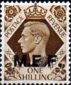 British Post Offices in Africa Middle East Force 1943 SGM 18 Fine Mint