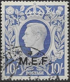 British Post Offices in Africa Middle East Force 1943 SGM 21 Fine Used