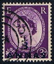 British Postal Agencies in Eastern Arabia 1956 Queen Elizabeth II GB Overprints SG 61 Fine Used