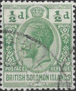 British Solomon Islands 1922 SG 39 George V Head Fine Used