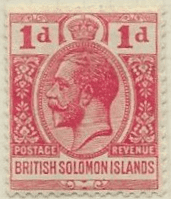 British Solomon Islands 1922 SG 40 George V Head Fine Used