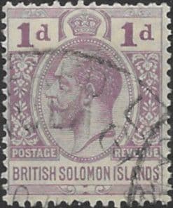 British Solomon Islands 1922 SG 41 George V Head Fine Used