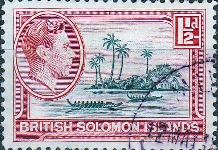 British Solomon Islands 1939 SG 62 Artificial Island Fine Used