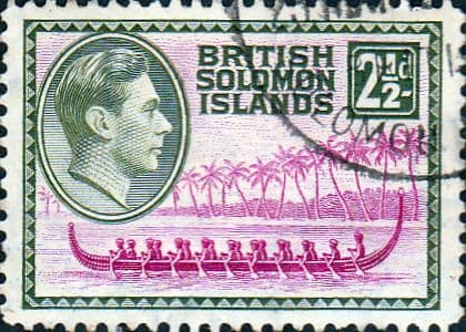 British Solomon Islands 1939 SG 64 Roviana Canoe Fine Used
