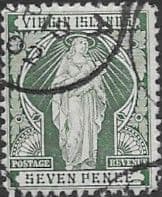 British Virgin Islands 1899 SG 48 Fine Used