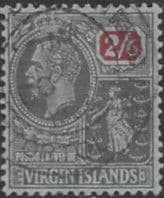 British Virgin Islands 1922 King George V SG 84 Fine Used