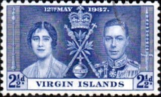 British Virgin Islands 1937 King George VI Coronation SG 109 Fine Mint