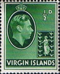 British Virgin Islands 1938 King George VI SG 110a Fine Mint