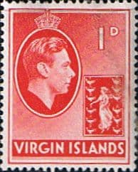 British Virgin Islands 1938 King George VI SG 111a Fine Mint