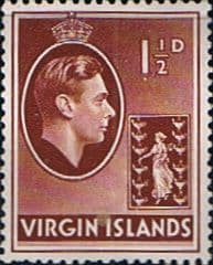 British Virgin Islands 1938 King George VI SG 112a Fine Mint