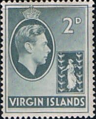 British Virgin Islands 1938 King George VI SG 113a Fine Mint