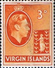 British Virgin Islands 1938 King George VI SG 115a Fine Mint
